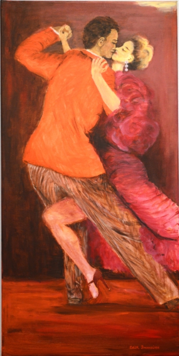 Tango, Acryl, 80x40cm