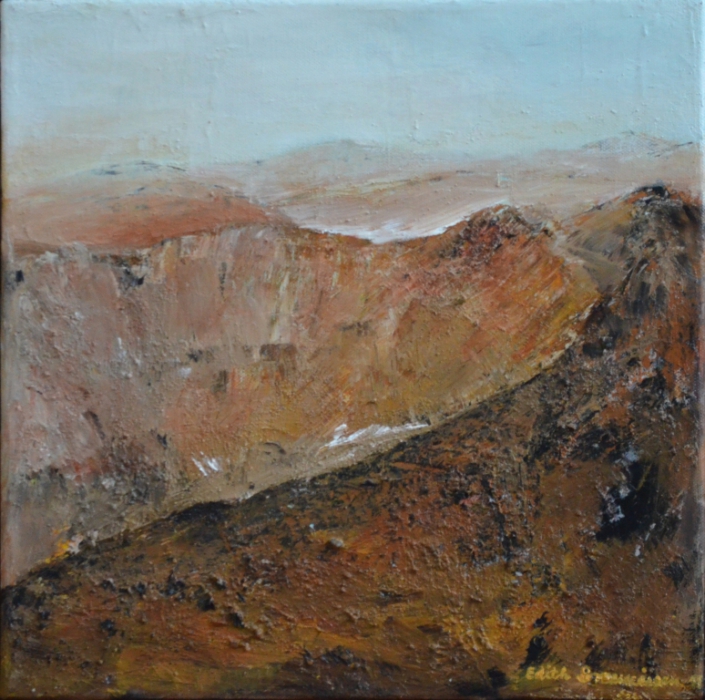Terra II, Mischtechnik, 30x30cm
